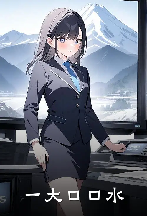 一大口口水